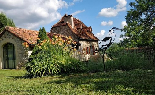 Magnificent Medieval Castle Overlooking The Lot Valley, With Swimming Pool, Outbuildings, Near Figea
