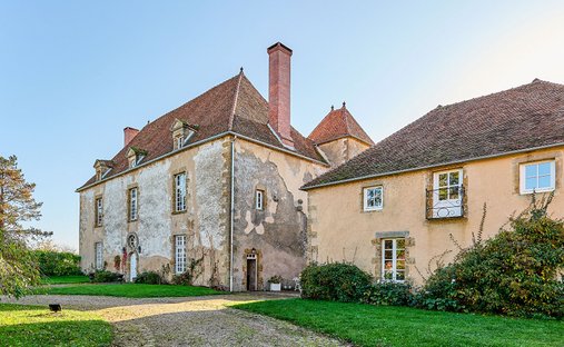 A Restored 17th Century Chateau With Outbuildings, A Garden, A Swimming Pool, A Secondary