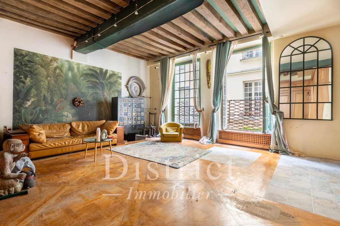 Apartment in Île Saint Louis, Paris 4e Arrondissement, Paris 1 - 17851535