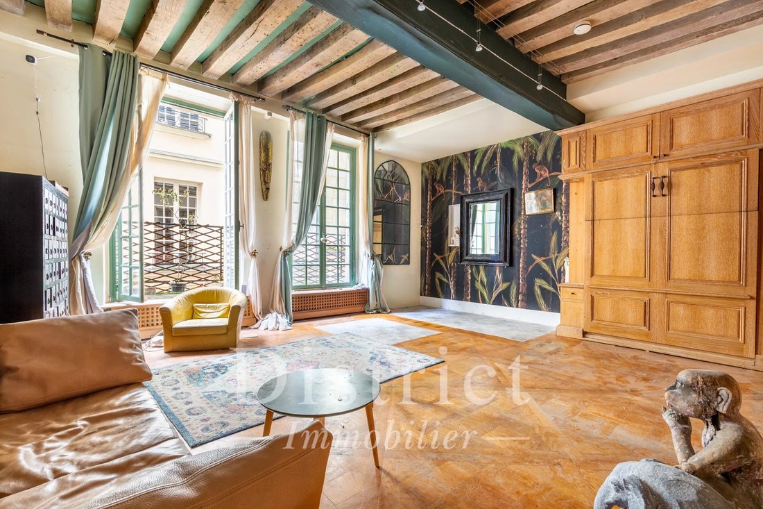 Apartment in Île Saint Louis, Paris 4e Arrondissement, Paris 2 - 17851535