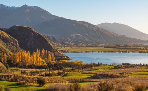 Land in Glendhu Bay, Otago, Neuseeland 1