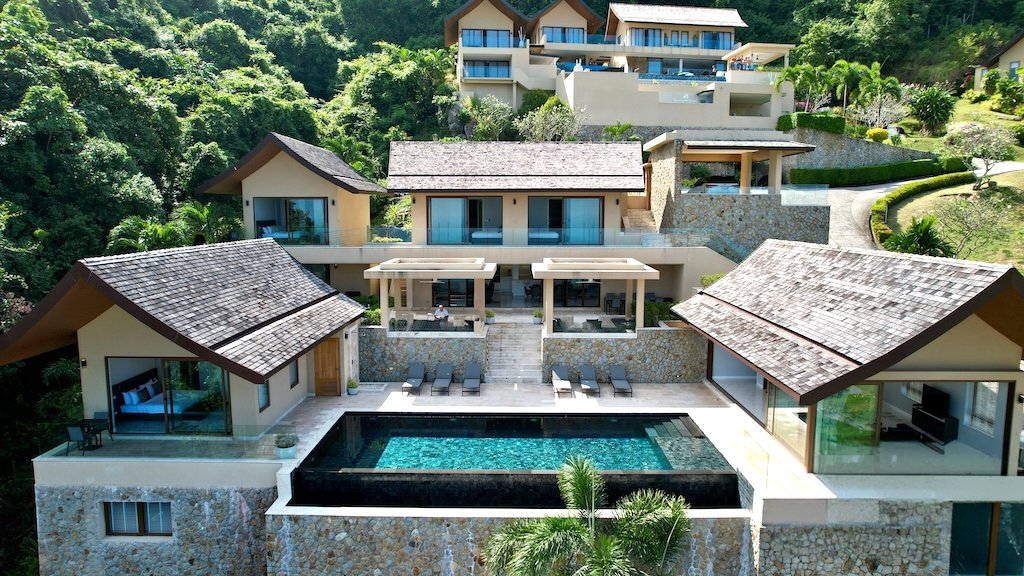 Tropical Luxury 6 Bed Sea View Villa in Chaweng, Koh Samui