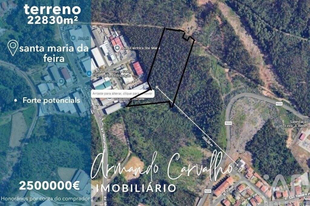 Land in Santa Maria da Feira, Aveiro District, Portugal 1 - 17859636