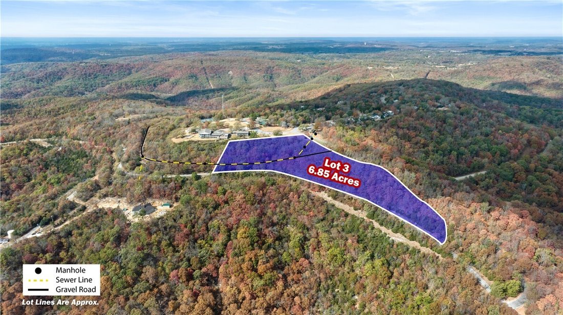 Terrain à Garfield, Arkansas, États-Unis 1 - 17859532