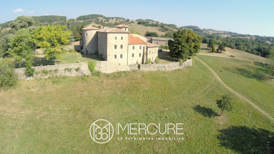 Castle in Saint-Romain-de-Lerps, Auvergne-Rhône-Alpes, France 1 - 17869756