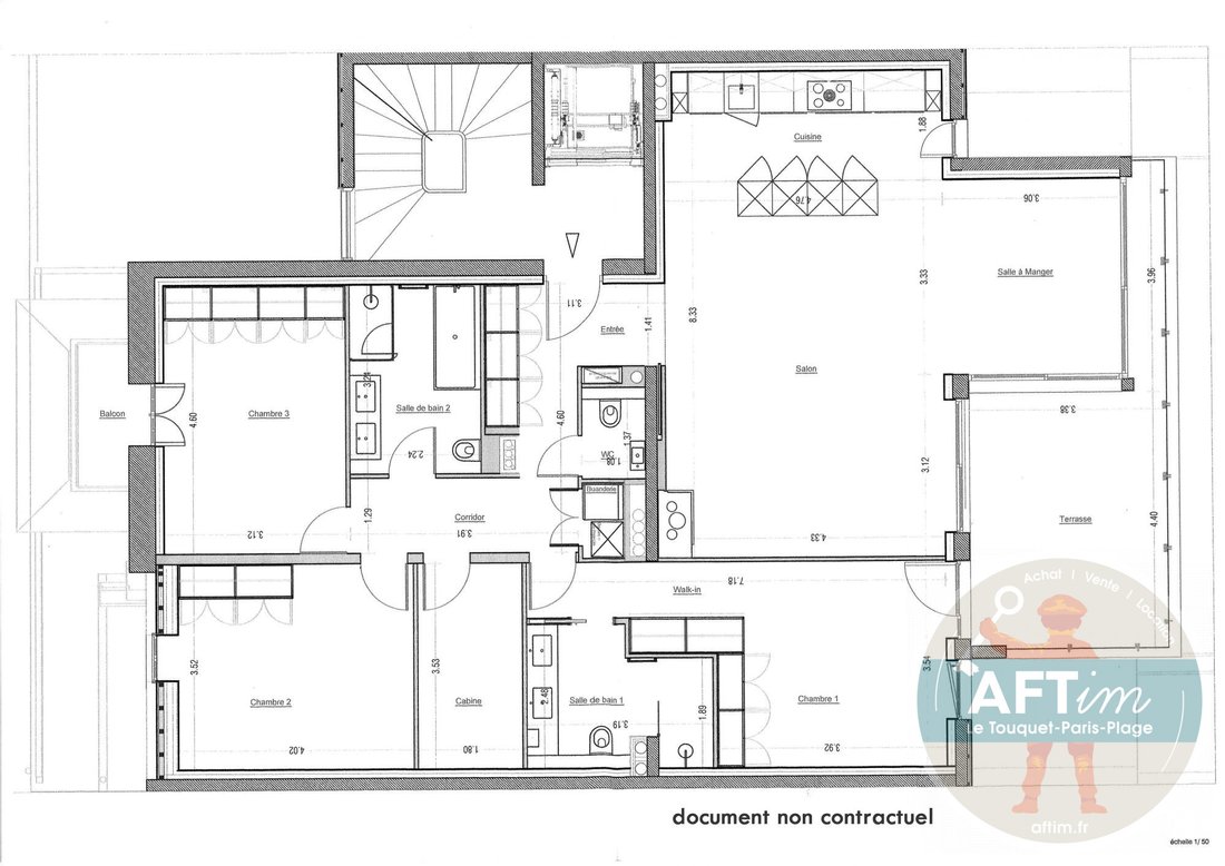 Apartment in Zone Industrielle-Forêt, Le Touquet-Paris-Plage, France 5 - 17654395