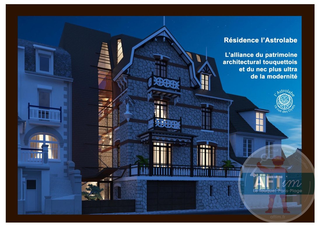 Apartment in Zone Industrielle-Forêt, Le Touquet-Paris-Plage, France 2 - 17654395