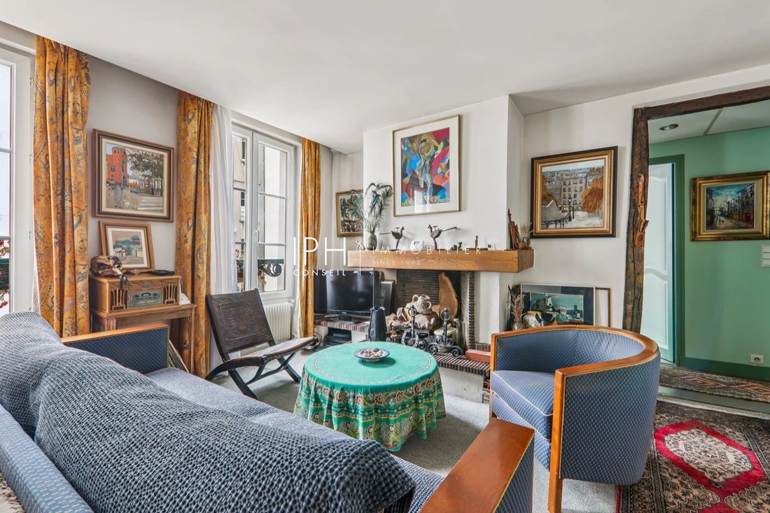 Wohnung in Montmartre, Paris 18e Arrondissement, Paris 3 - 17864430