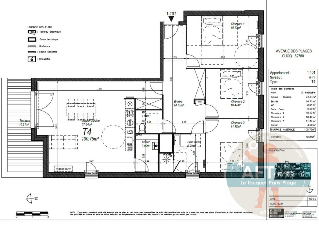 Apartment in Cucq, Hauts-de-France, France 4 - 16772837