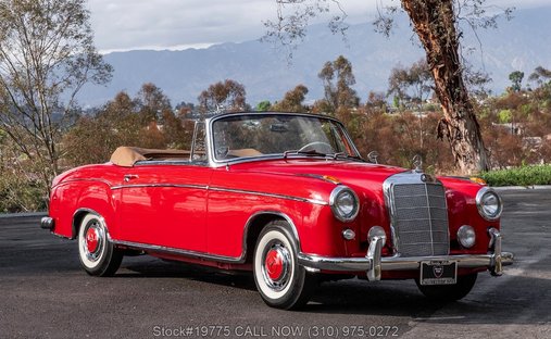 Mercedes-Benz 220SE Cabriolet in Los angeles, ca 1