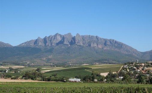 Corps de ferme à Wellington, Cap-Occidental, Afrique du Sud 1