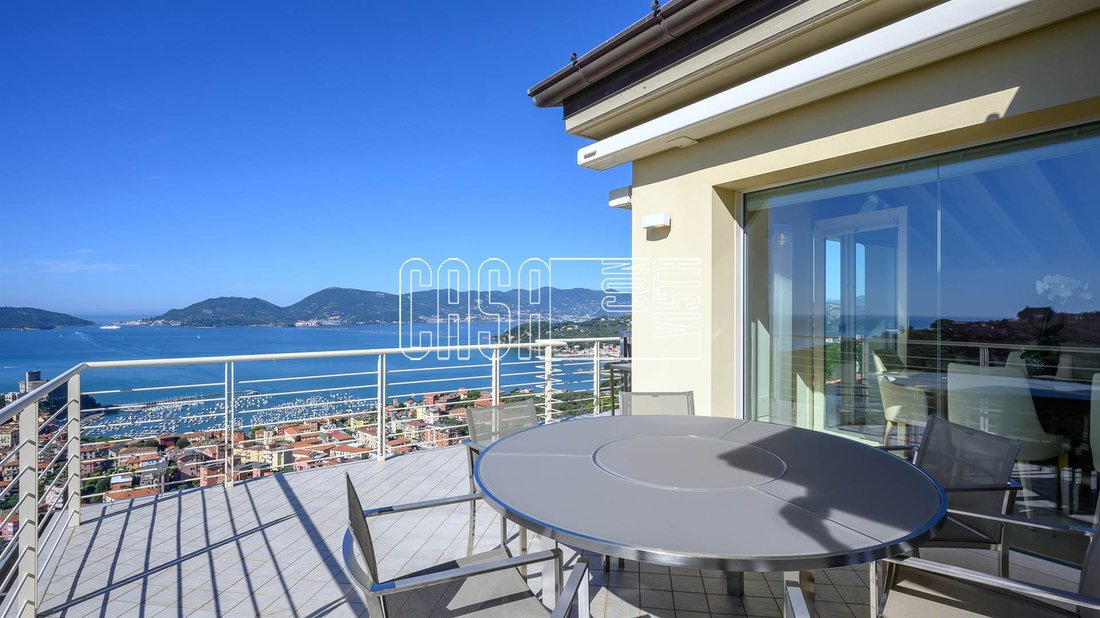 Penthouse in Pugliola-Solaro, Lerici, Liguria 3 - 17869673