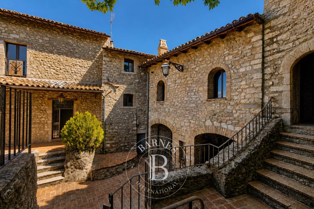 Castle in Spoleto, Umbria, Italy 2 - 17870567