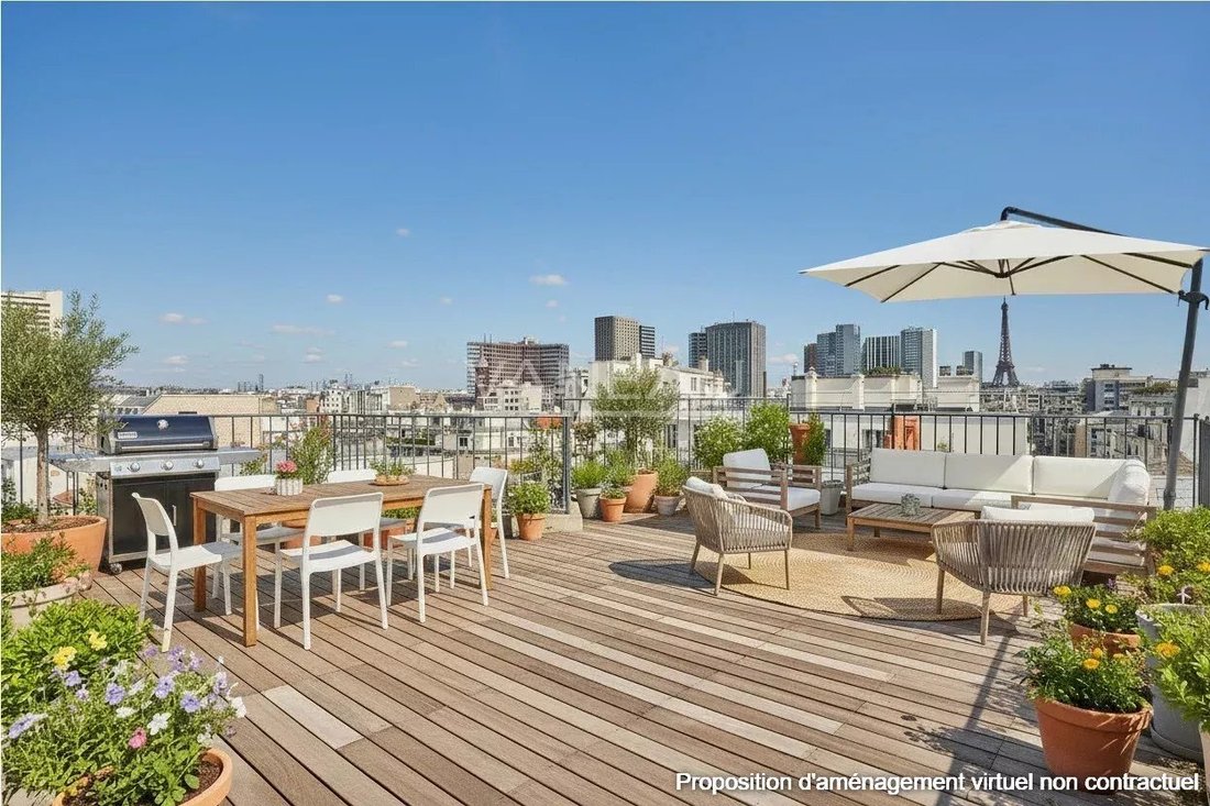 Apartment in Citroën-Boucicaut, Paris 15e Arrondissement, Paris 1 - 17880858