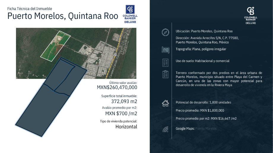 Land in Puerto Morelos, Quintana Roo, Mexico 3 - 17873183
