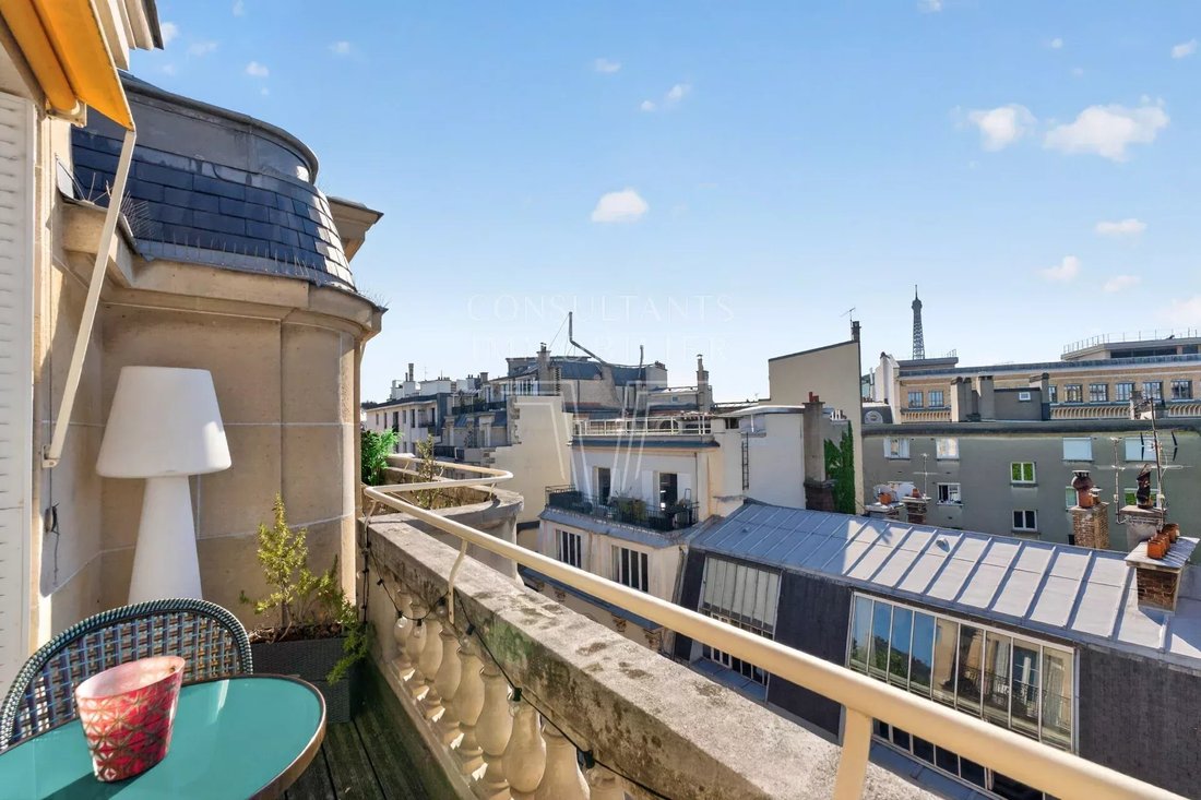 Apartment in Porte Dauphine, Paris 16e Arrondissement, Paris 5 - 17873764