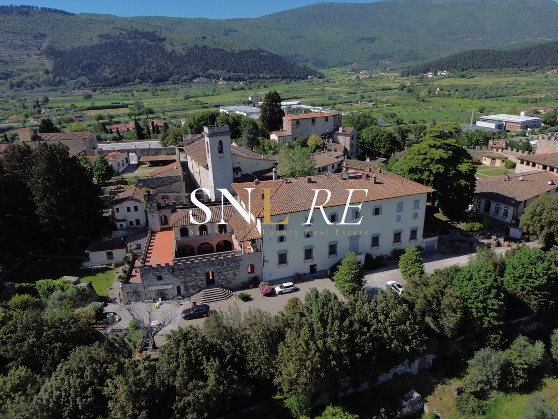 Castle in Calenzano, Tuscany, Italy 1 - 17876723