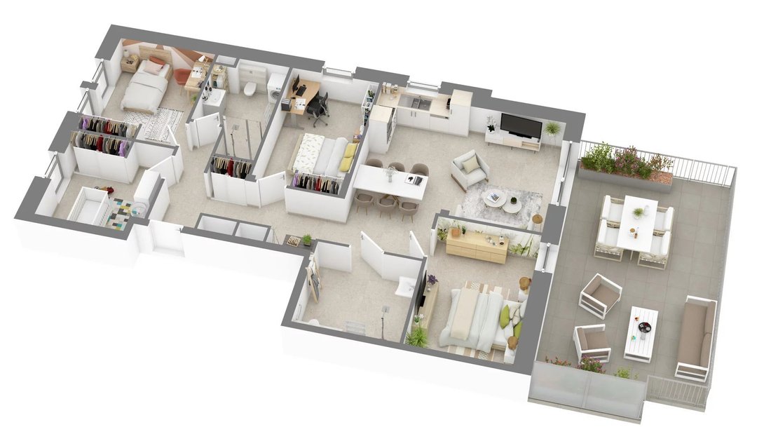 Apartment in Bettembourg, Luxembourg District, Luxembourg 2 - 17887376