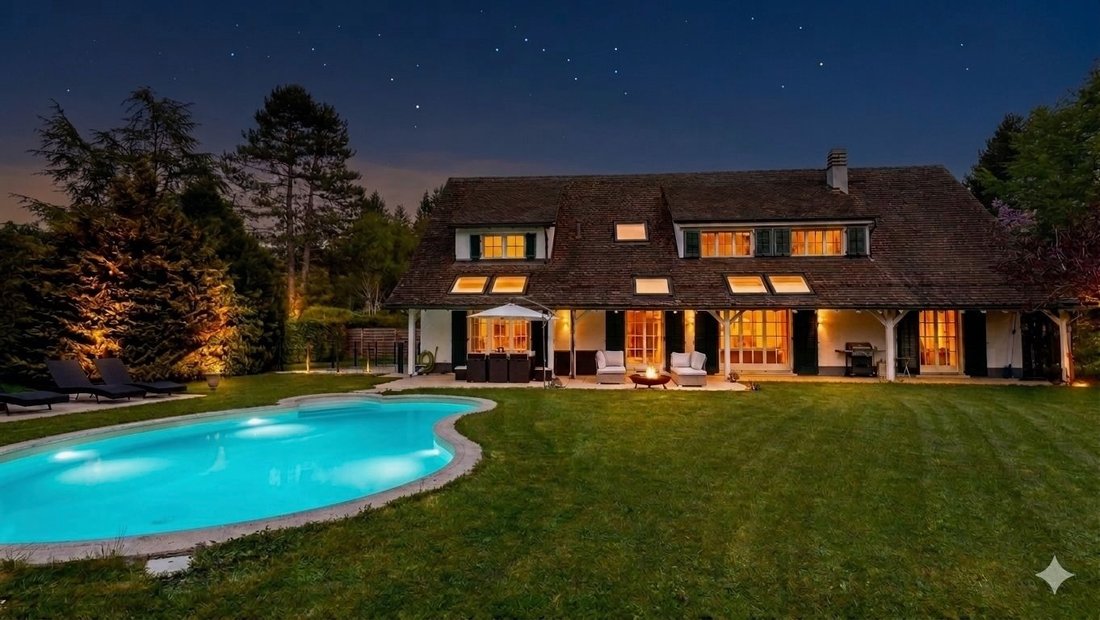 Elegant Property On Expansive Grounds In Prestigious Epalinges