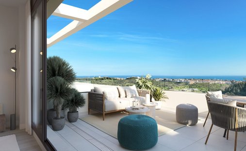 Penthouse in Mijas, Andalusien, Spanien 1