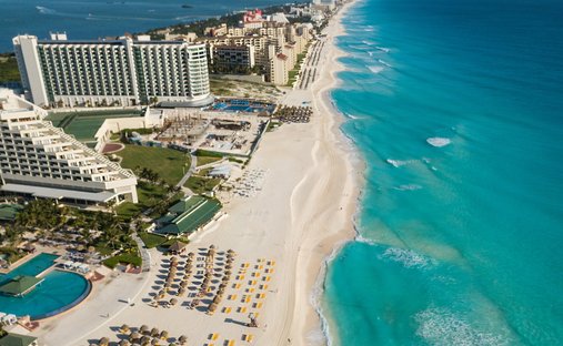 Isola privata a Cancún, Quintana Roo, Messico 1