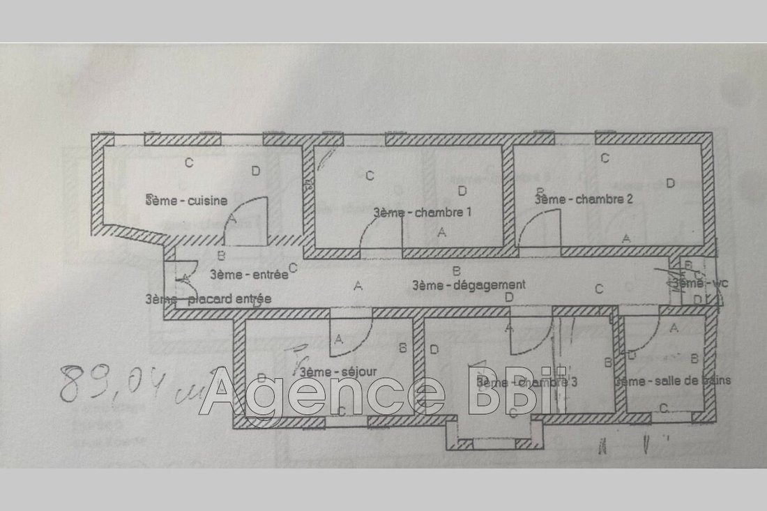 Appartement à Nice, Provence-Alpes-Côte d'Azur, France 4 - 17894229