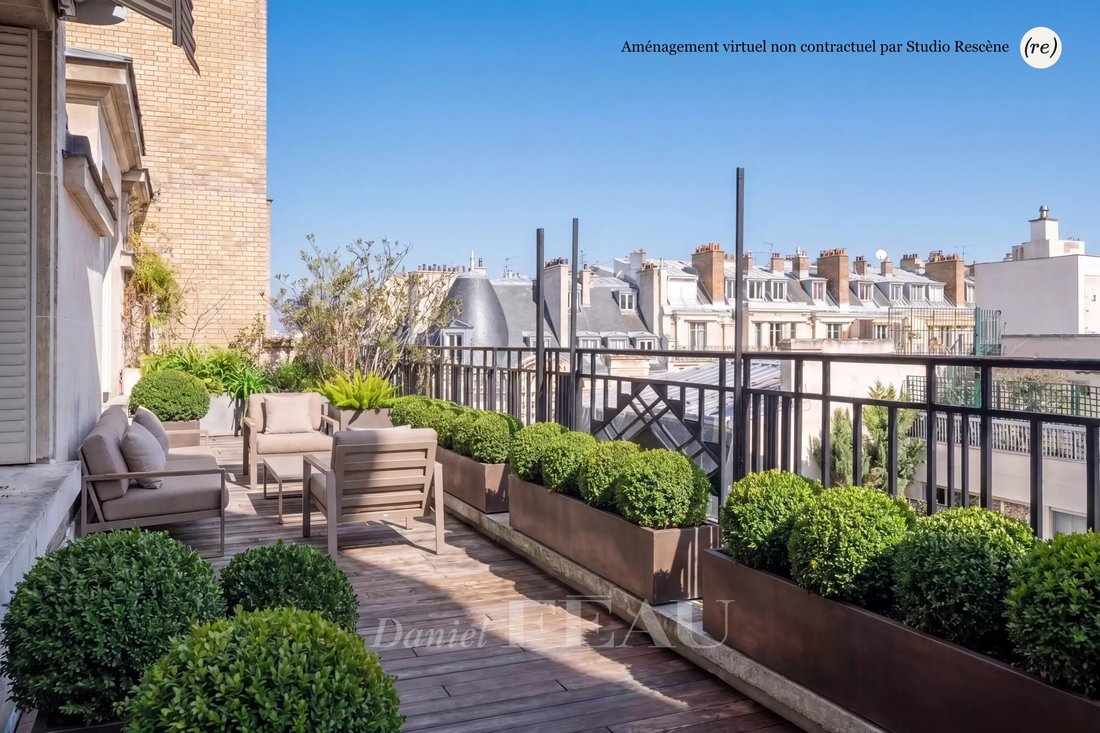 Apartment in Muette Nord, Paris 16e Arrondissement, Paris 1 - 17735901