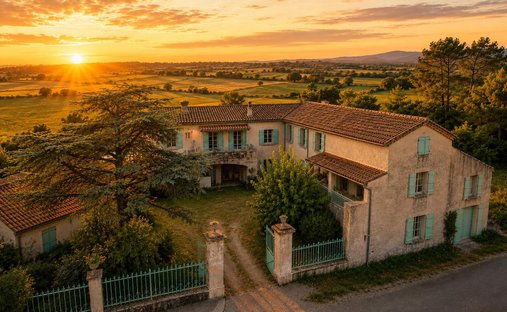 Casa en Euzet, Occitania, Francia 1