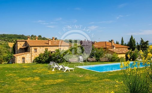 Villa à Sarteano, Toscane, Italie 1