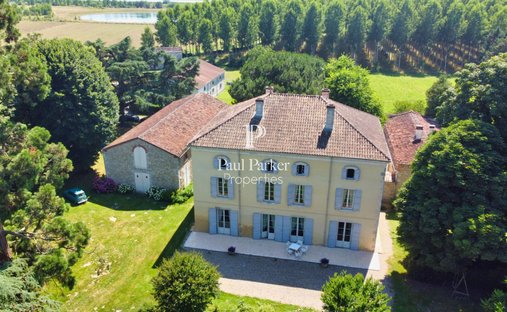 The Stunning, Noble Chateau Featuring Majestic Towers