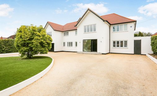 House in Cheam, London Borough of Sutton, England 1