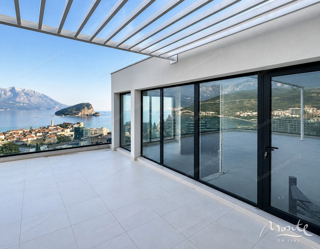 Penthouse in Budva, Budva Municipality, Montenegro 1 - 17904790