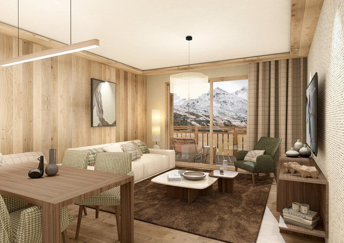 Apartment in La Perrière, Courchevel, France 5 - 17907449