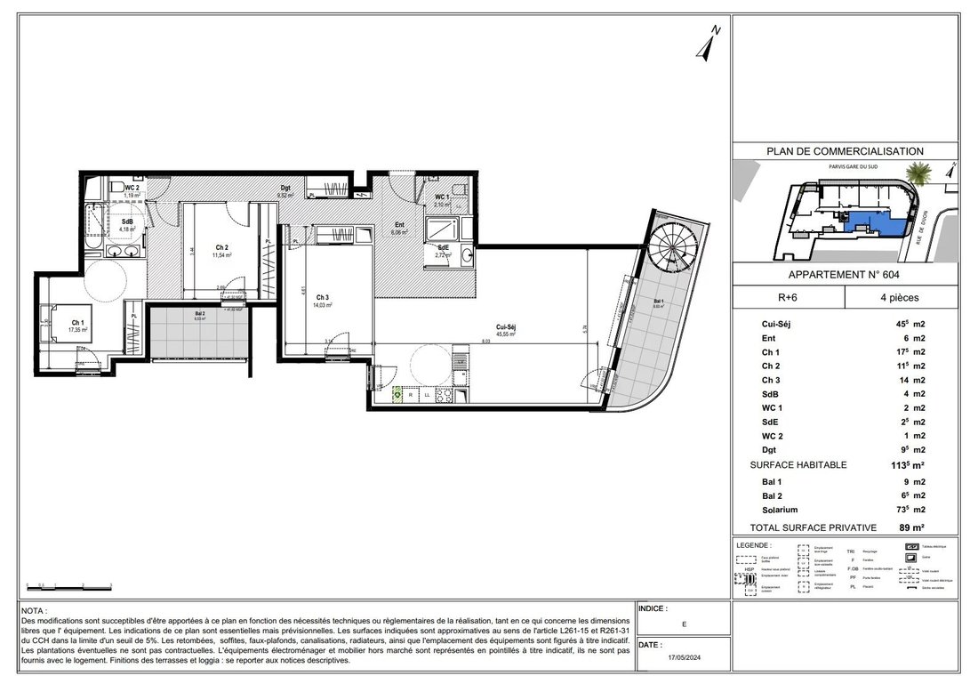 Wohnung in Nizza, Provence-Alpes-Côte d'Azur, Frankreich 4 - 17907914