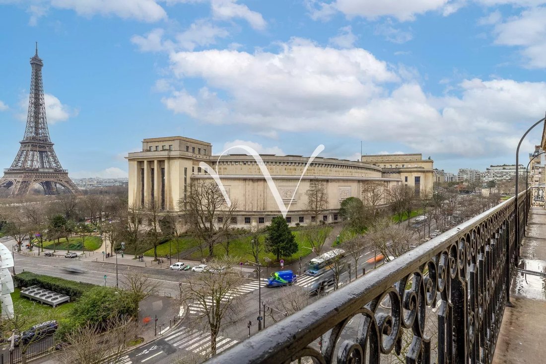 Apartment in Chaillot, Paris 16e Arrondissement, Paris 1 - 17844939