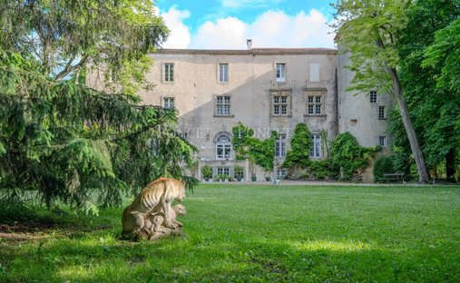 Castle in Plaigne, Occitania, France 1