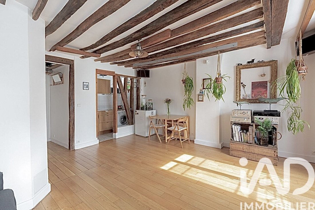 Apartment in Montmartre, Paris 18e Arrondissement, Paris 3 - 17919063