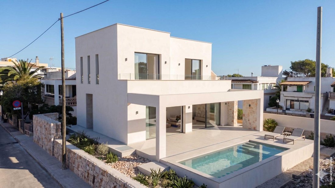 Villa in Cala Figuera, Santanyi, Balearic Islands 1 - 17082457