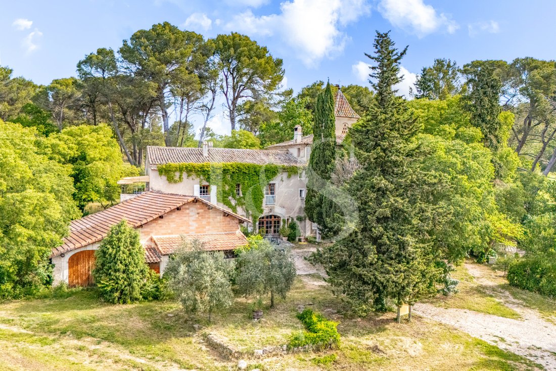 Castle in Nevons-route d'Apt, L'Isle-sur-la-Sorgue, France 1 - 17923236