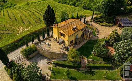 Villa à Petrazzi, Castelfiorentino, Toscane 1