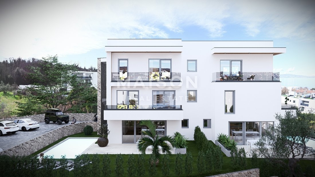 Apartment in Malinska, Primorje-Gorski Kotar County, Croatia 1 - 17922314