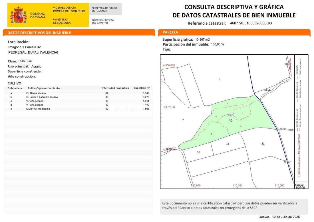 Land in Oria, Andalusia, Spain 2 - 17920650