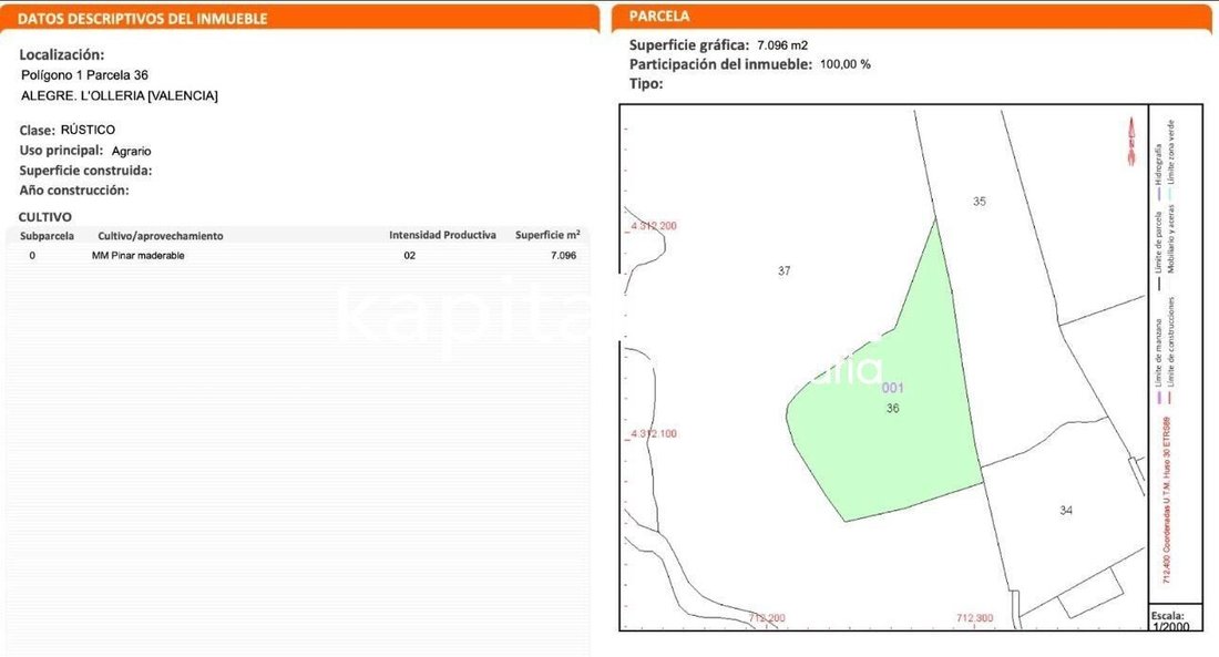 Land in l'Olleria, Valencian Community, Spain 2 - 17920615