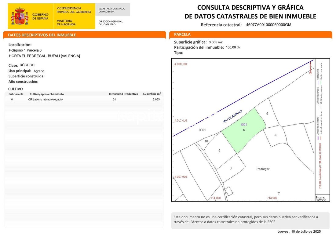 Land in Oria, Andalusia, Spain 1 - 17920650