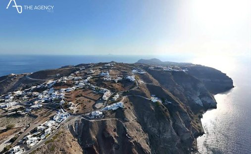Terreno a Thira, Aegean, Grecia 1