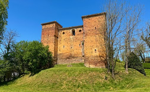 Castle in Espas, Occitania, France 1