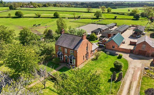 Farm Ranch in Claybrooke Parva, Harborough, England 1