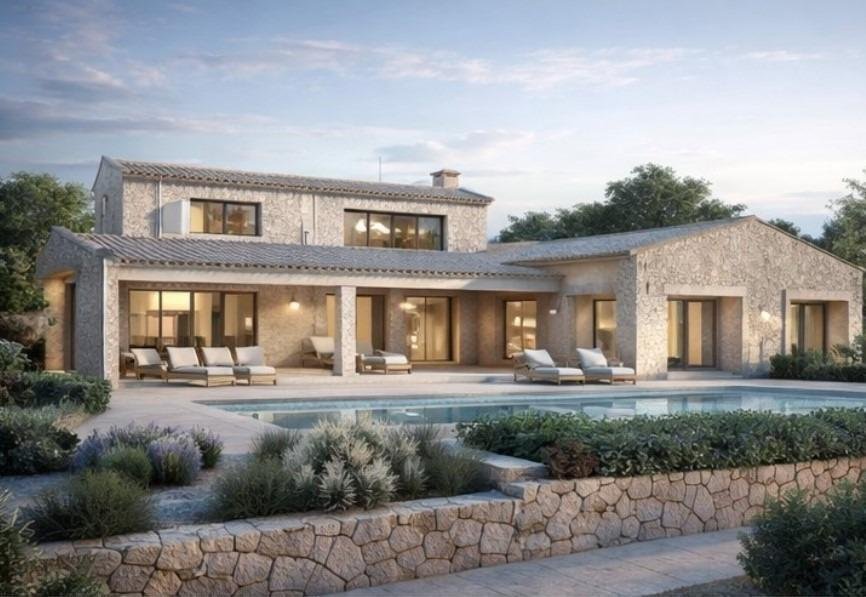 Land in Sencelles, Balearische Inseln, Spanien 1 - 17937146