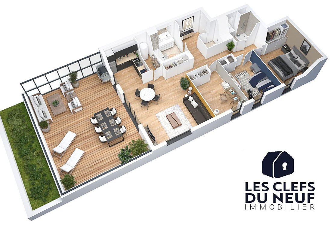 Apartment in Saint Cyprien, Toulouse, France 5 - 16467695