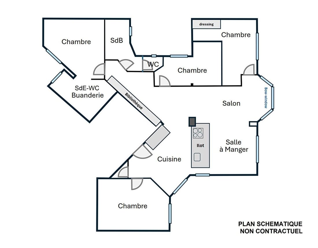 Apartment in Souvenir Français, La Garenne-Colombes, France 3 - 17322597